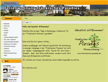 Tablet Screenshot of fraenkisches-paradies.de